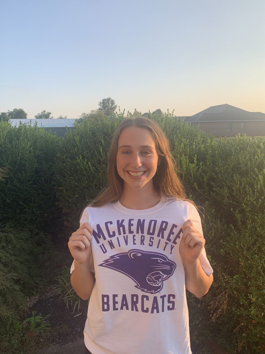 mollybartz2023's tweet photo. I am so excited to announce that I will be furthering my academic and softball career at Mckendree University. I want to thank my friends and family for always being there for me. I also want to thank all my coaches. I can’t wait to start this new journey! @McKendreeSB @SWpirillo https://t.co/XRi8Se9n7x