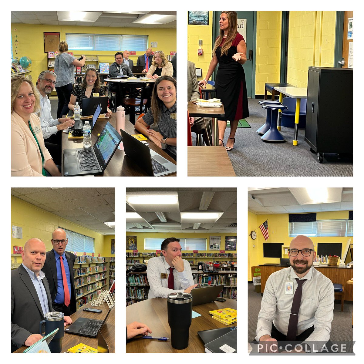Principal_RES's tweet photo. I love attending the monthly @MehlvilleSD elementary principal meetings. Today, I was @TrautweinTigers witnessing excellent teaching and scholar engagement. Congratulations to Dr. Henderson for such a great presentation. https://t.co/XFVwVdSNYn
