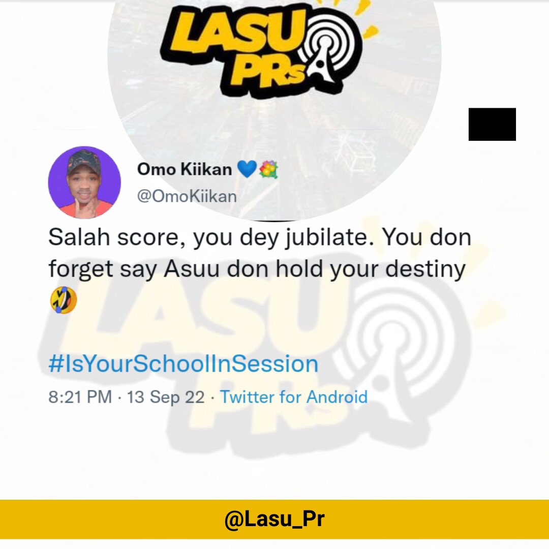 Lasu_PR's tweet photo. About last night. π
π
#IsYourSchoolInSession https://t.co/f0qAAKvl0Q