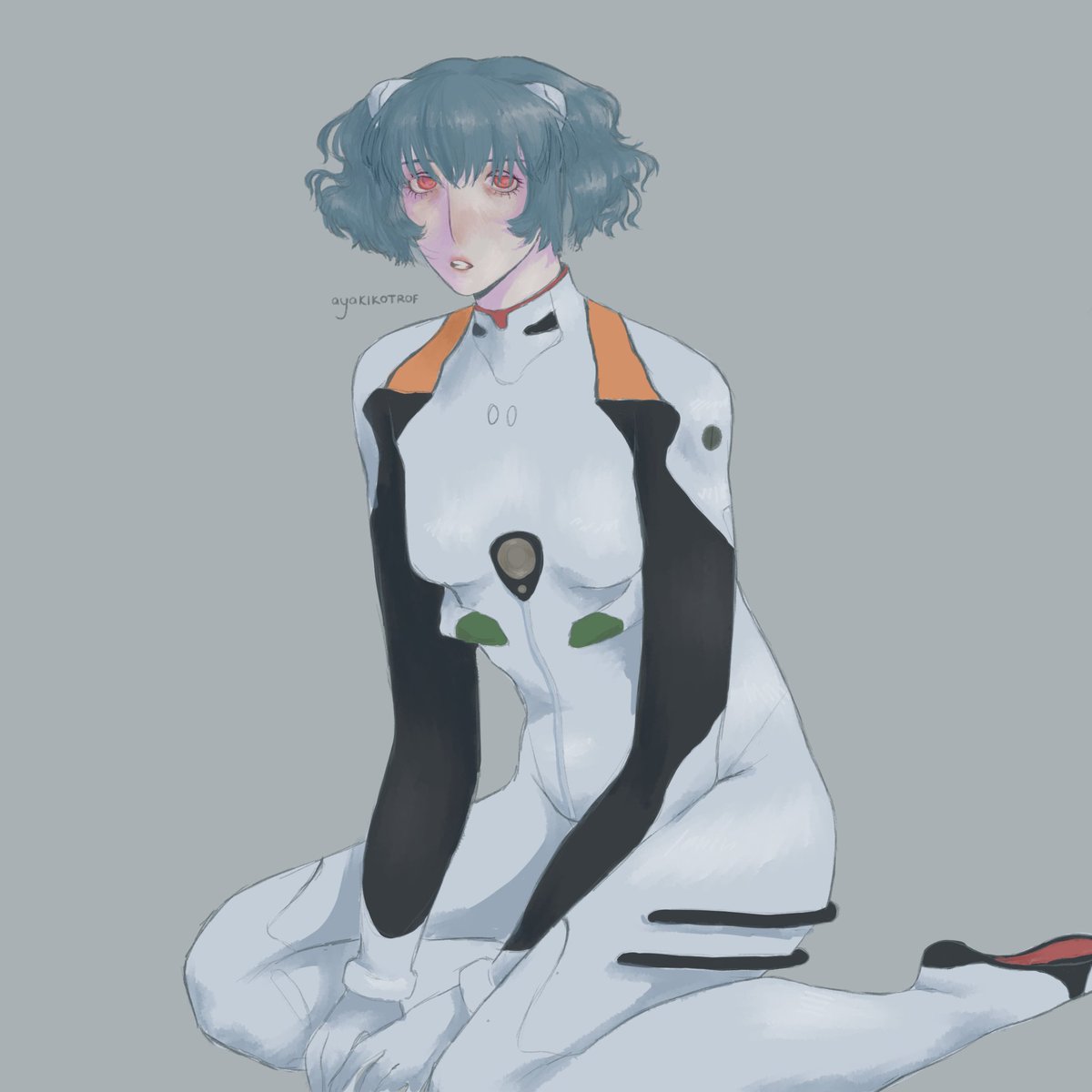 сидить така
.
#УкрАртПідтримка #украрт #артКозацтво #reiayanami #Evangelion