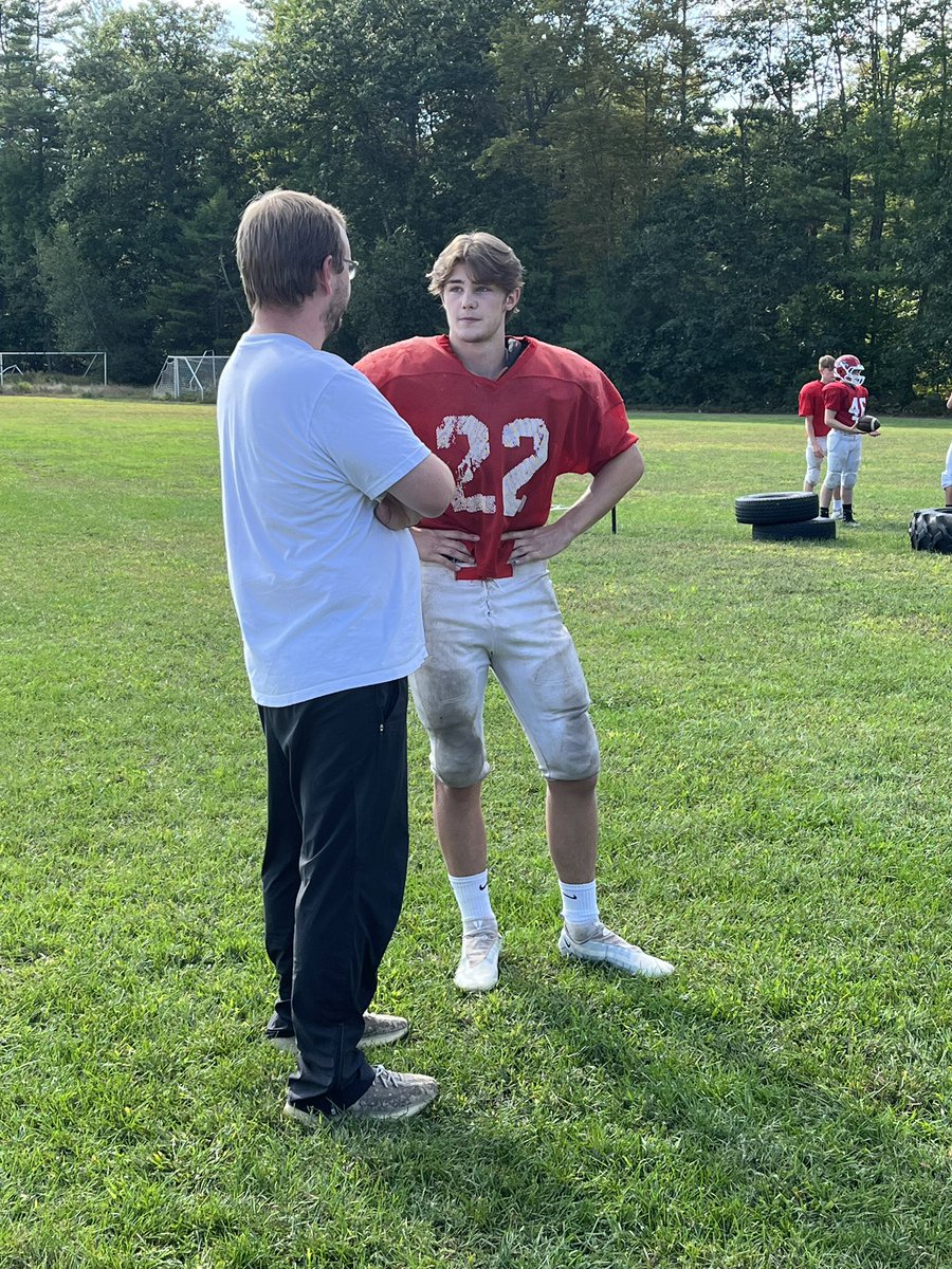 windcriiimary's tweet photo. @milespost15 getting interviewed by @Sports_SJ 💙❤️💙🏈 https://t.co/vls3PvcWOB