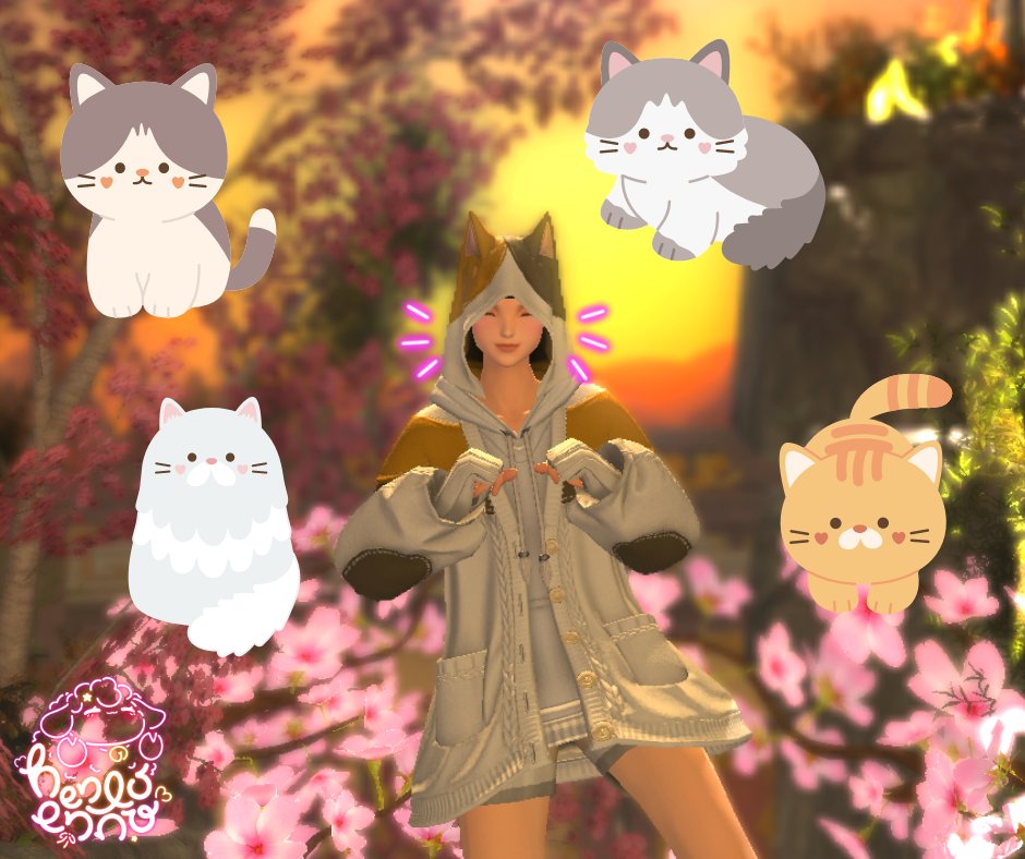 HenloEnno's tweet photo. 🐾enno's ffxiv raffle🐾
toe beans on hands and feet AND pom pom tail?! giving away one fat cat attire on 9/17
🦴follow, like, RT
🦴post your WoL &amp; cat pics (optional)
🦴no giveaway accts
may yoshi p smile upon you 😼
#ffxiv #FinalFantasyXIV #Giveaway https://t.co/oz9dVPIKMI