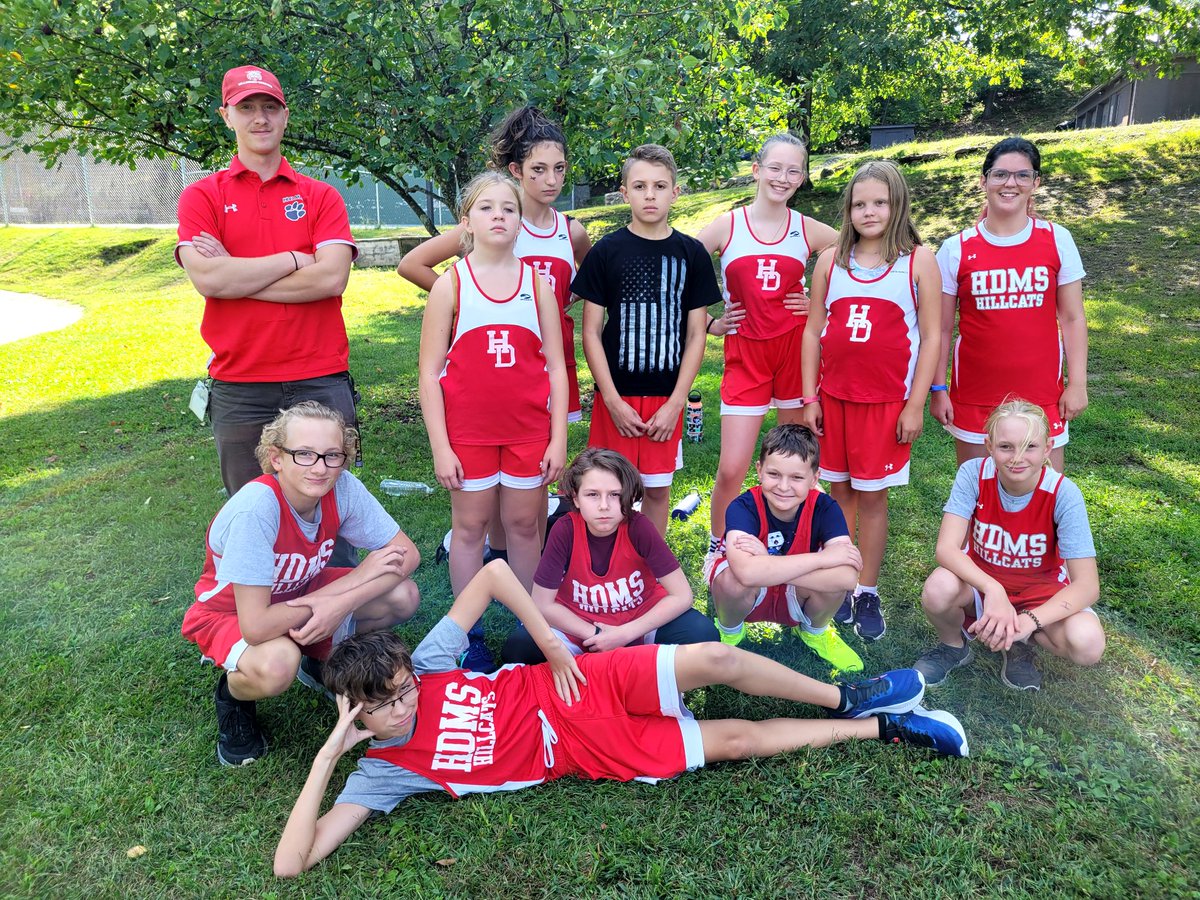 Firs XC meet! #HDMSPride