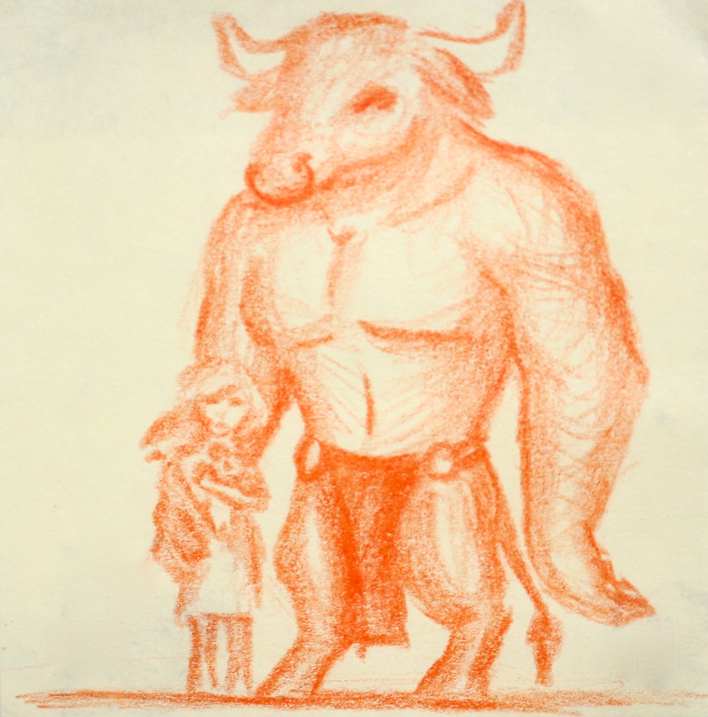 druidofsuburbs's tweet photo. Guardians of one another
#postitnotemonster
#postitnote #postit #stickynote #coloredpencil #orange
#minotaur #littlegirl #guardian #protector #teddy #bigandlittle #nosering #bovine https://t.co/OfauVyyn5i