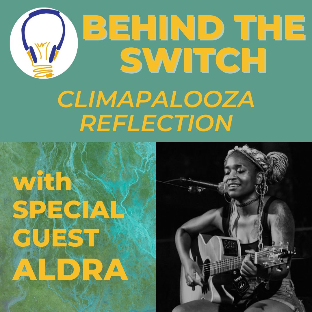 We sat down with the talented Aldra who performed at Climapalooza IV and will be gracing us with her presence again at Climapalooza V. Tune in to our podcast, Behind The Switch, to hear a little more about what drives Aldra's music and her single 'Lullabies.' #CLIMAPALOOZA (1/3)