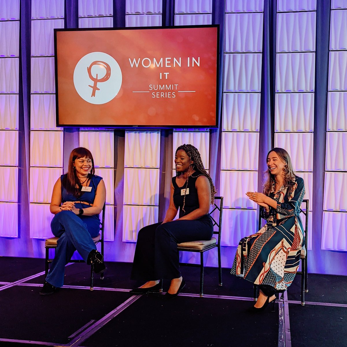 Discussing diversity in Web3.0 and the #Metaverse with Alley Lyles-Jenkins, Venus Ranieri and our work with <a href="/in_oarbt/">Oarbt</a> at the <a href="/womeninitawards/">Women in IT Summit & Awards Series</a>. #technology #diversity #womenintech #web3 #innovation