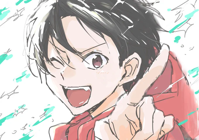 勢いで何とかなると思っていたけど何ともならなかった絵(推しが今日も難しい) 