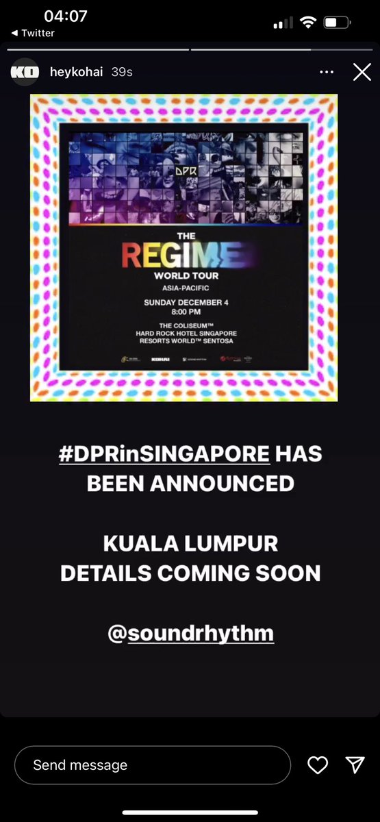 seokminic's tweet photo. DPR IN KL EVERYONE CHEERS https://t.co/sV0rg7JtgU