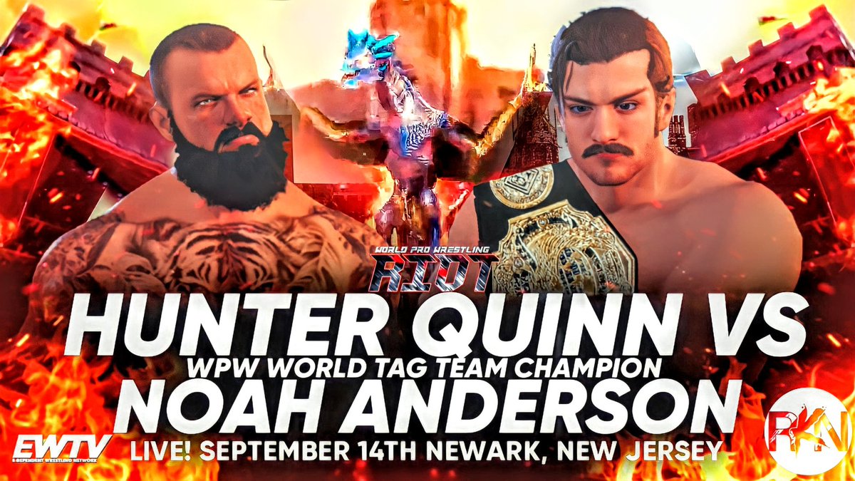 It may be Wednesday, but the message remains the same.
LET'S START A RIOT!
WPW RIOT IS LIVE TONIGHT AT OUR NORMAL TIME @ 10PM!
Match Card Below 👇🏾
youtu.be/XLRAWAip9Iw