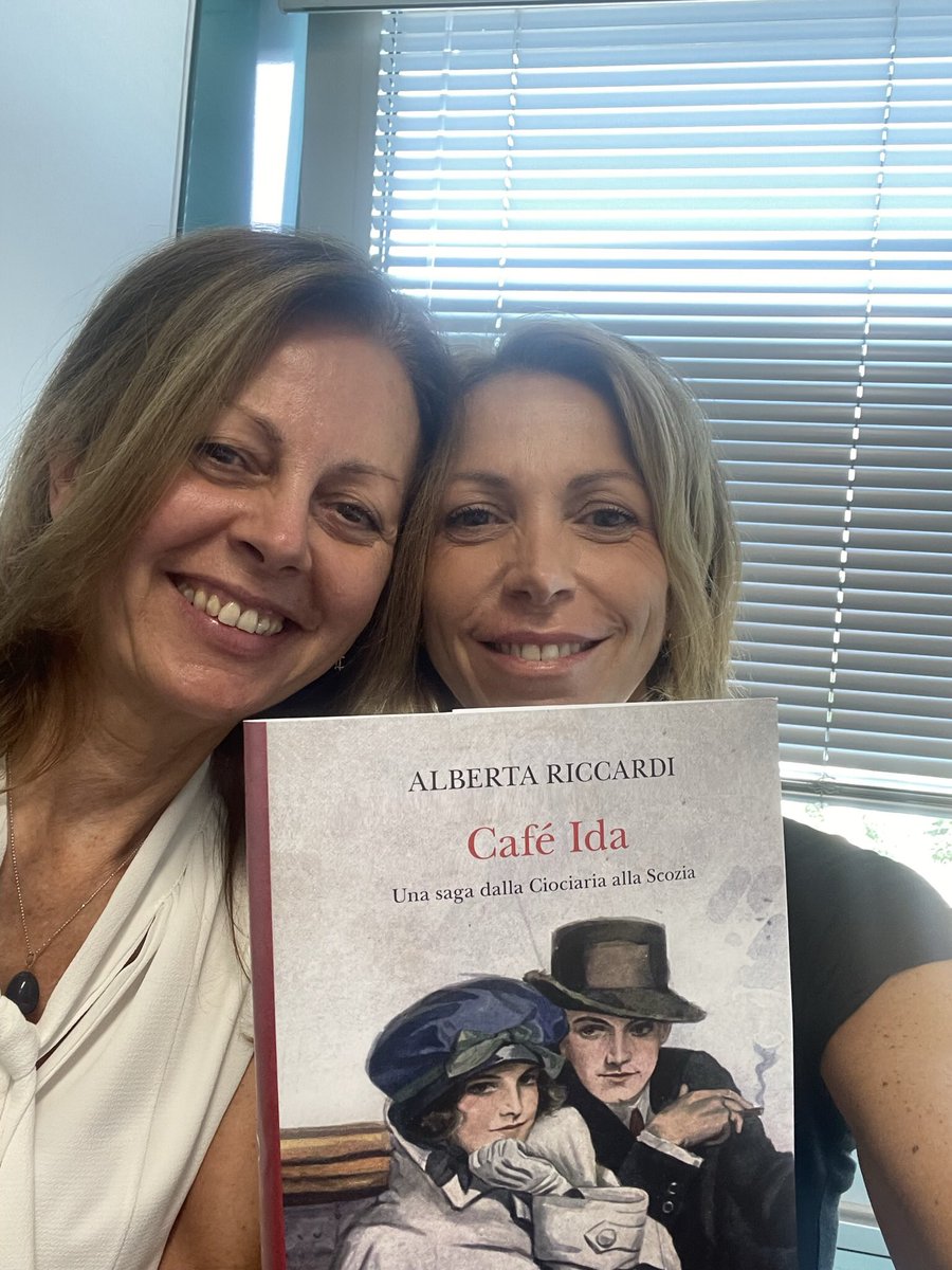 Che bello condividere con la mia amica <a href="/albertariccardi/">Alberta Riccardi</a> la gioia e la soddisfazione per la pubblicazione del suo primo #romanzo #caffeida <a href="/edizpiemme/">Edizioni Piemme</a> 🥰🥰🥰🥰