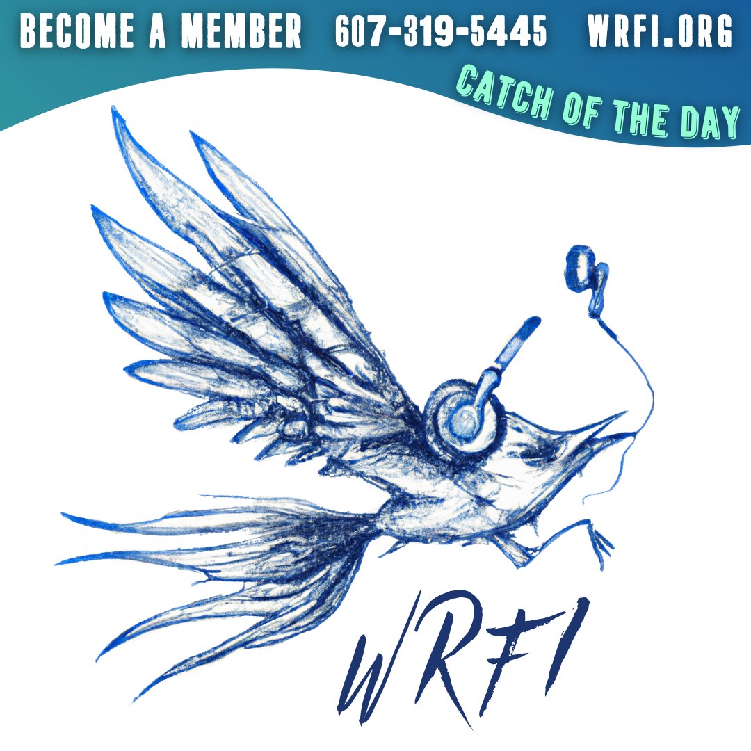 Our Fall 2022 Membership Drive is here!
If you're a fan of the station, this is THE time to become a member.
Call 607-319-5445 or go to wrfi.org where you can see this season's membership perks.
Now, enjoy these remixes of our classic flying fish logo:
#TwIthaca
