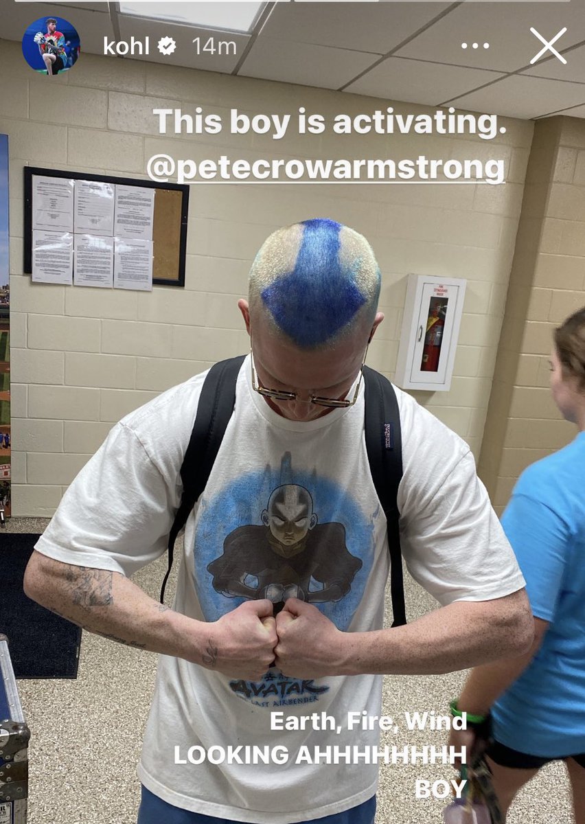 PETE CROW-ARMSTRONG IS AVATAR 

(📸: <a href="/kohlrf/">Kohl Franklin</a>)