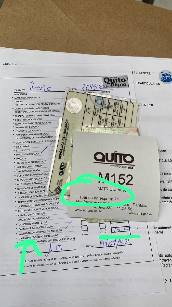 Andruxjack's tweet photo. ...._(ya van 15 días y no he recibido ninguna respuesta). Continuó diciendo: O pagar los 25 dólares (osea debía ir al Bco. Pacífico y volver) y le entregamos ahorita la nueva especie. Acto seguido, me dio otro turno, el cual tenía 74 personas antes que mí. https://t.co/dBt3yzsfgj