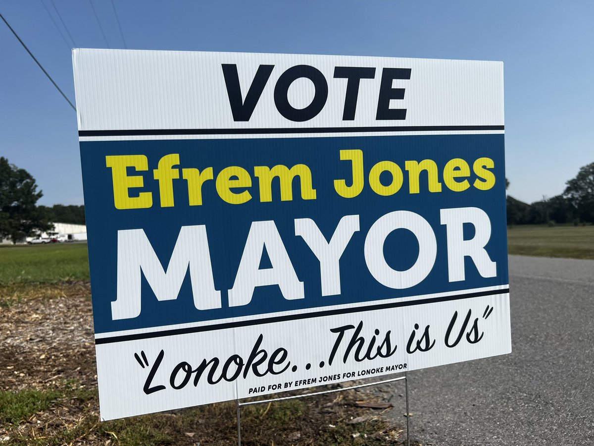 studiojlife's tweet photo. #EfremJonesForLonokeMayor https://t.co/AD358oUvpO