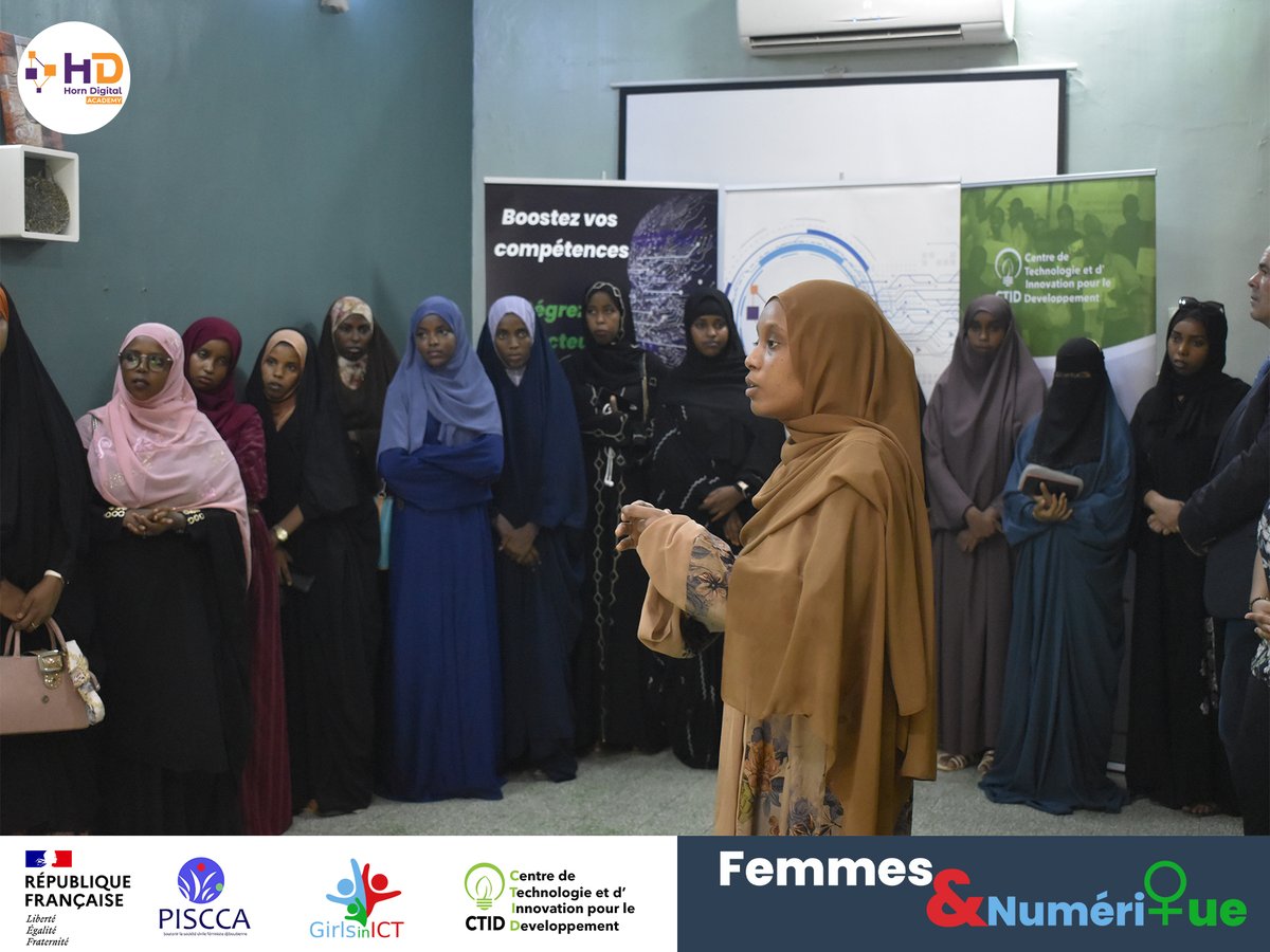 DjiboutiTechHub's tweet photo. 5/6 L’Amb Guillois a également pu échangé avec les heureuses récipiendaires. A cette occasion, il n’a pas manqué de les encourager à persévérer et s'imposer dans le #numérique, qui demeure, un domaine porteur pour les femmes à #Djibouti 💫💯

#GirlsInICT #Inclusion #Tech253 https://t.co/V1pDOR23dr