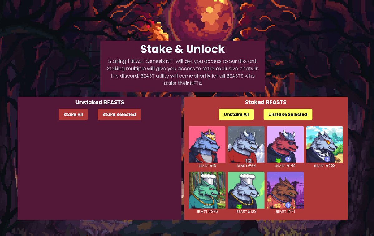 FLEX your most rewarding #NFTs 

you already know mine @BeastsNFTs 

#Crypto #NFTs #nftalpha #alpha