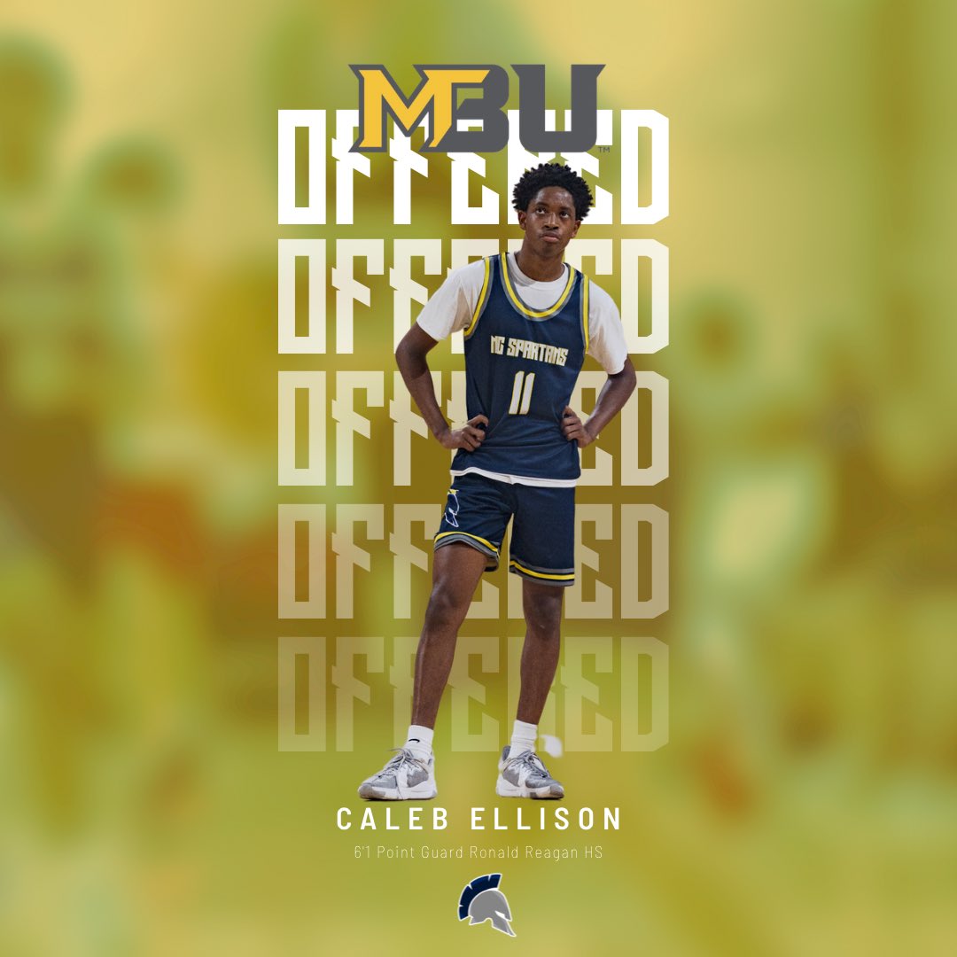 NC Spartans (@ncspartans) on Twitter photo Congratulations to <a href="/Calebellison0/">Caleb Ellison</a> (<a href="/ReaganMBB/">Reagan Men's Basketball</a> ‘23) for earning an offer from Mary Baldwin! This is his second offer.
#NCSpartans #LikeASpartan Congratulations to <a href="/Calebellison0/">Caleb Ellison</a> (<a href="/ReaganMBB/">Reagan Men's Basketball</a> ‘23) for earning an offer from Mary Baldwin! This is his second offer.
#NCSpartans #LikeASpartan