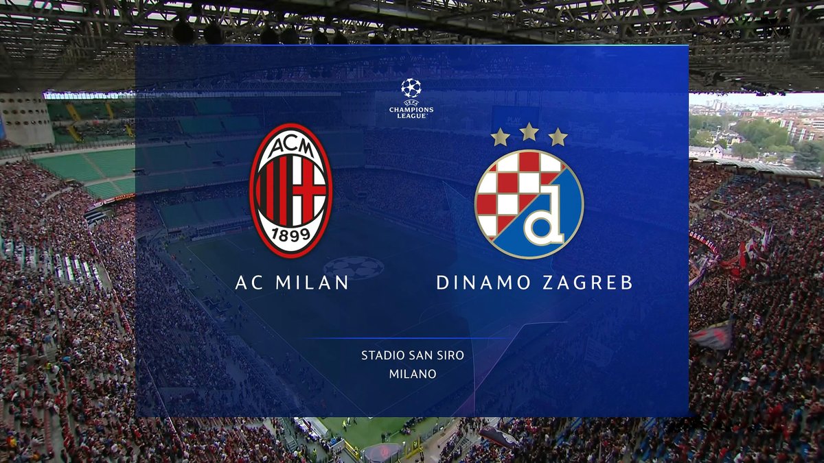 AC Milan vs Dinamo Zagreb 14 September 2022