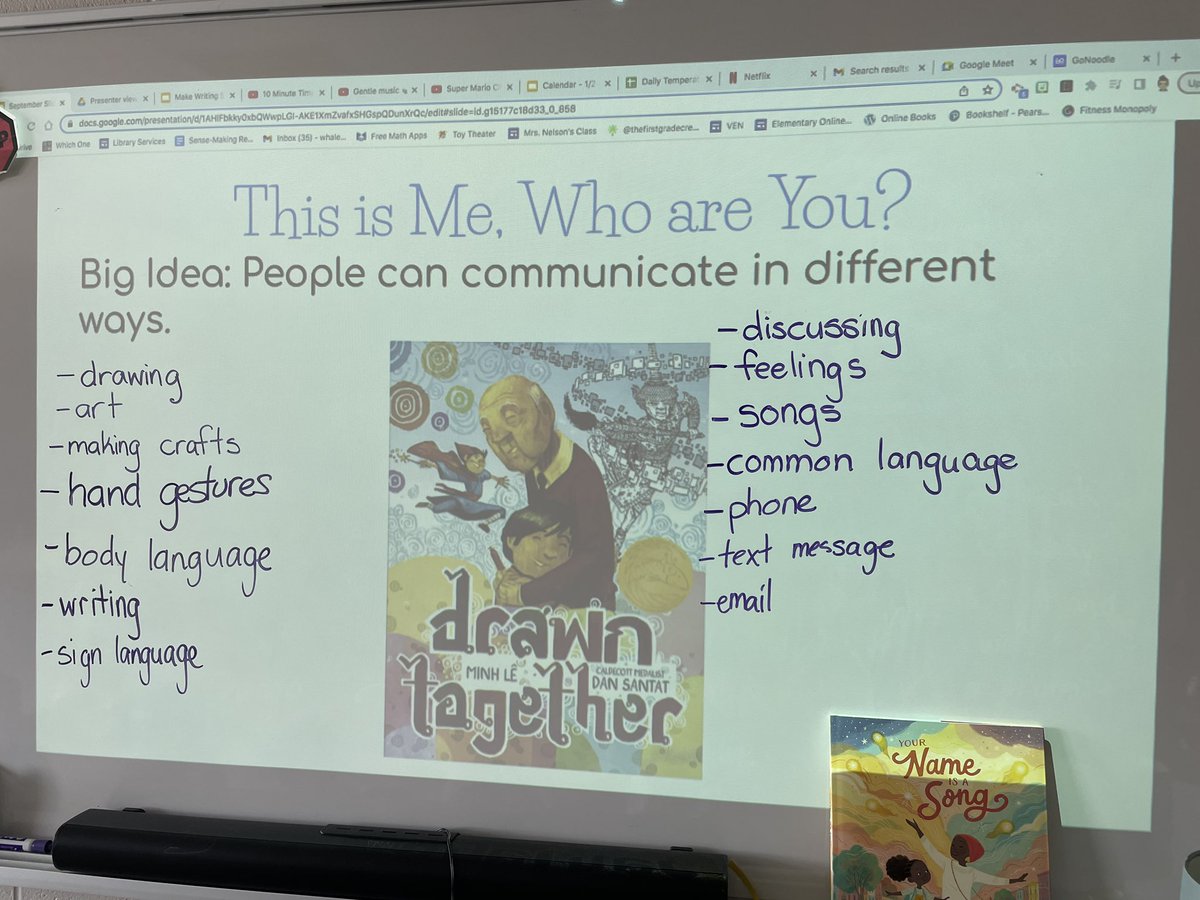 Such a great discussion after our school wide read aloud today. We communicate in so many ways! <a href="/DesmondHDSB/">Viola Desmond Public School</a>