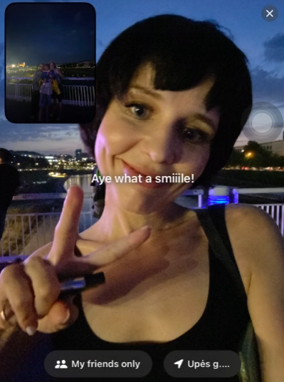 BestBeReal's tweet photo. #BeReal Scene with a Lithuanian Eurovision singer - Monika Liu https://t.co/W9mUYxnxGN