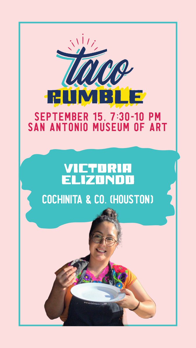 See you in San Antonio for Taco Rumble! 
texasfoodandwinealliance.org/taco-rumble