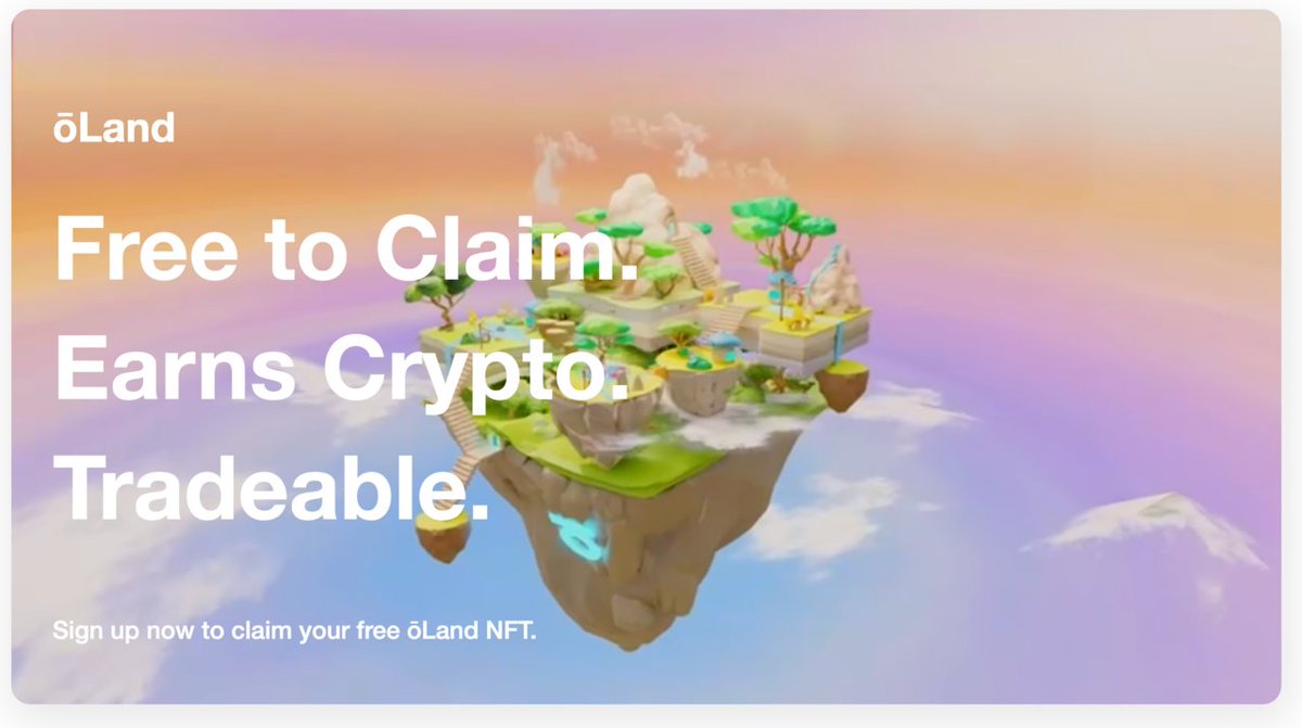 goatsofnft's tweet photo. Claim you FREE metaverse land while you still can!
https://t.co/npUO413s8t

#metaverse #freemint #nft #freenft #web3 #freeweb3 #FreeWhitelist #freewl https://t.co/2Usj2fVi0z