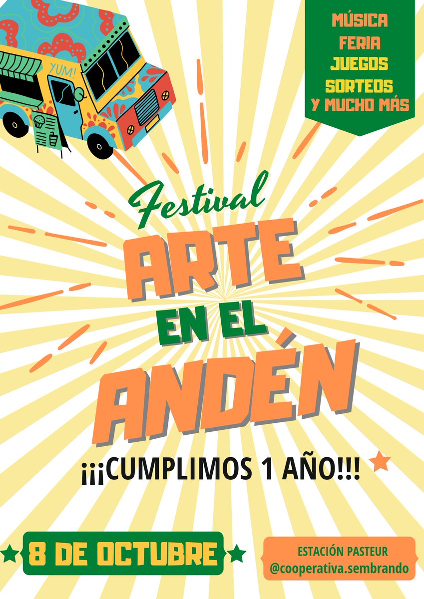 irinalopezok's tweet photo. En la estación de mi pueblo el tren dejó de pasar hace mucho, es por eso junto a un grupo hermoso de delirantes intentamos recuperar ese espacio. Parece que lo logramos. 
El sábado 8 de octubre #ArteEnElAndén cumple 1 año de existencia. https://t.co/Al4rUZnqpF