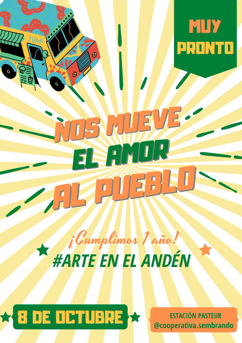 irinalopezok's tweet photo. En la estación de mi pueblo el tren dejó de pasar hace mucho, es por eso junto a un grupo hermoso de delirantes intentamos recuperar ese espacio. Parece que lo logramos. 
El sábado 8 de octubre #ArteEnElAndén cumple 1 año de existencia. https://t.co/Al4rUZnqpF