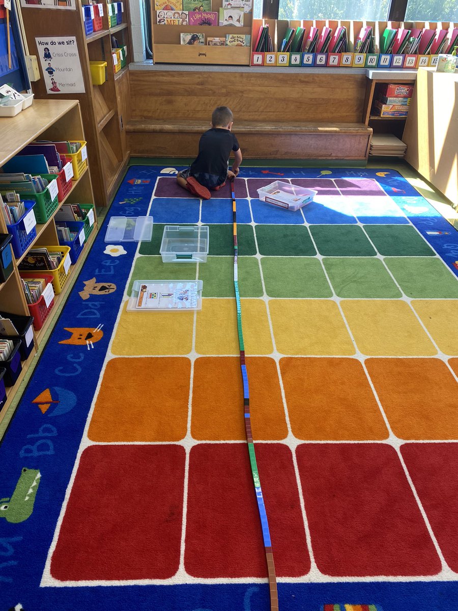 Dbjohnsonmath's tweet image. 1st Graders at South River School building their math minds during Number Corner, Problems &amp;amp; Investigations, and Work Places. @srsppal @Mpsdmartin