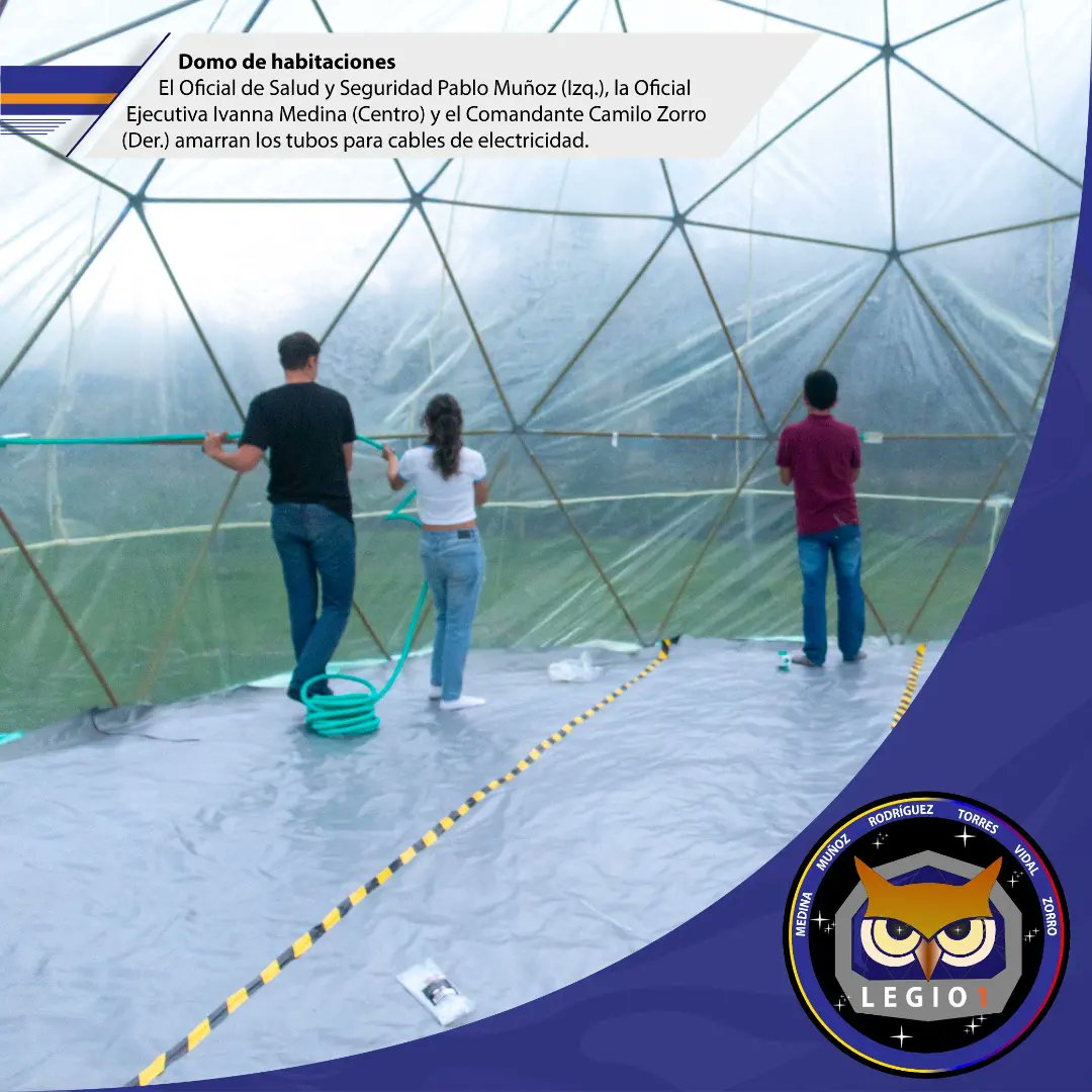 Hace 1 mes exactamente, el 14 de agosto, #Legi01 se convertía en la 1ra tripulación en realizar una #MisiónAnáloga en 🇨🇴.

Desde hoy y por 14 soles más, les contaremos la experiencia.

¡Súbanse al cohete análogo y conozcan cómo fueron los soles de Legio! 🚀

Abrimos 📝