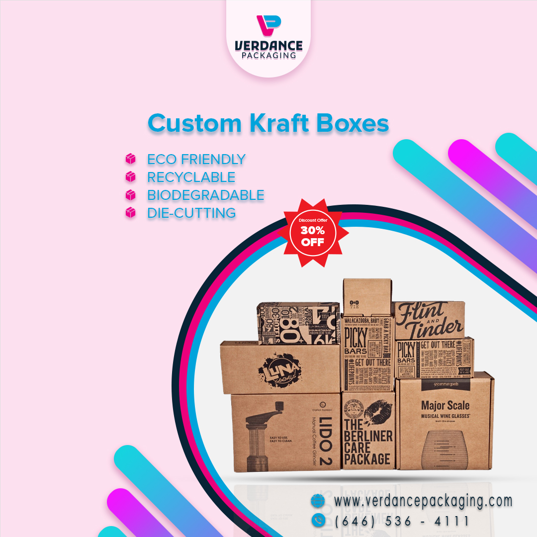 VerdPackaging's tweet photo. Custom packaging is important in increasing the target audience for your items. It also raises the market worth of the product. Verdance Packaging now offers 30% off #custompackagingboxes. Get it now & unlock your creativity.
#Thursday #CustomKraftBoxes #CustomPackaging https://t.co/KVuVukyW6J
