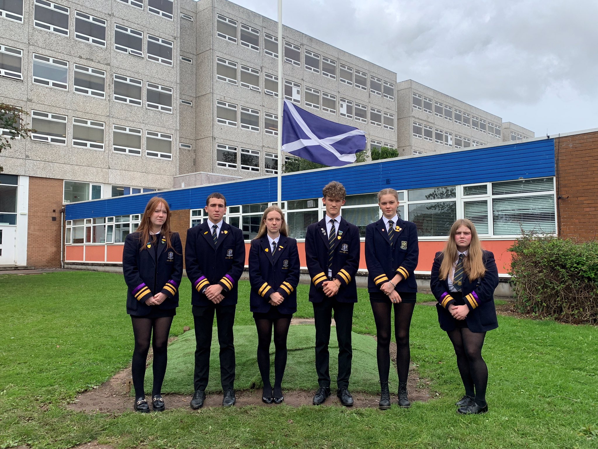 Perth High School on Twitter "This week our flag is flying at half