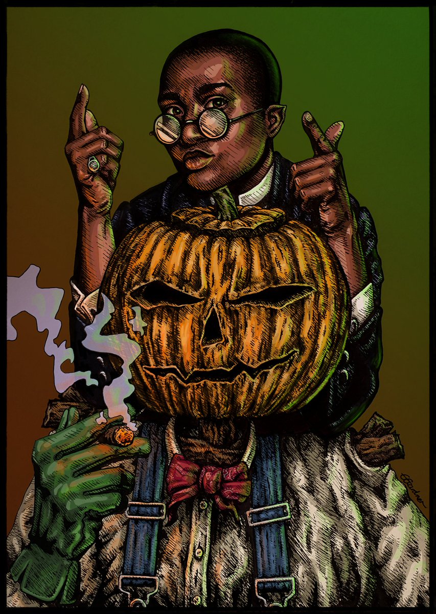 gh0st_squirrel's tweet photo. IT'S THEM. THE BESTIES 📚🎃

#RenewSandman #lumerv #sandmanfanart (ref image credit goes to Rankin) https://t.co/TOzUJH2LNO