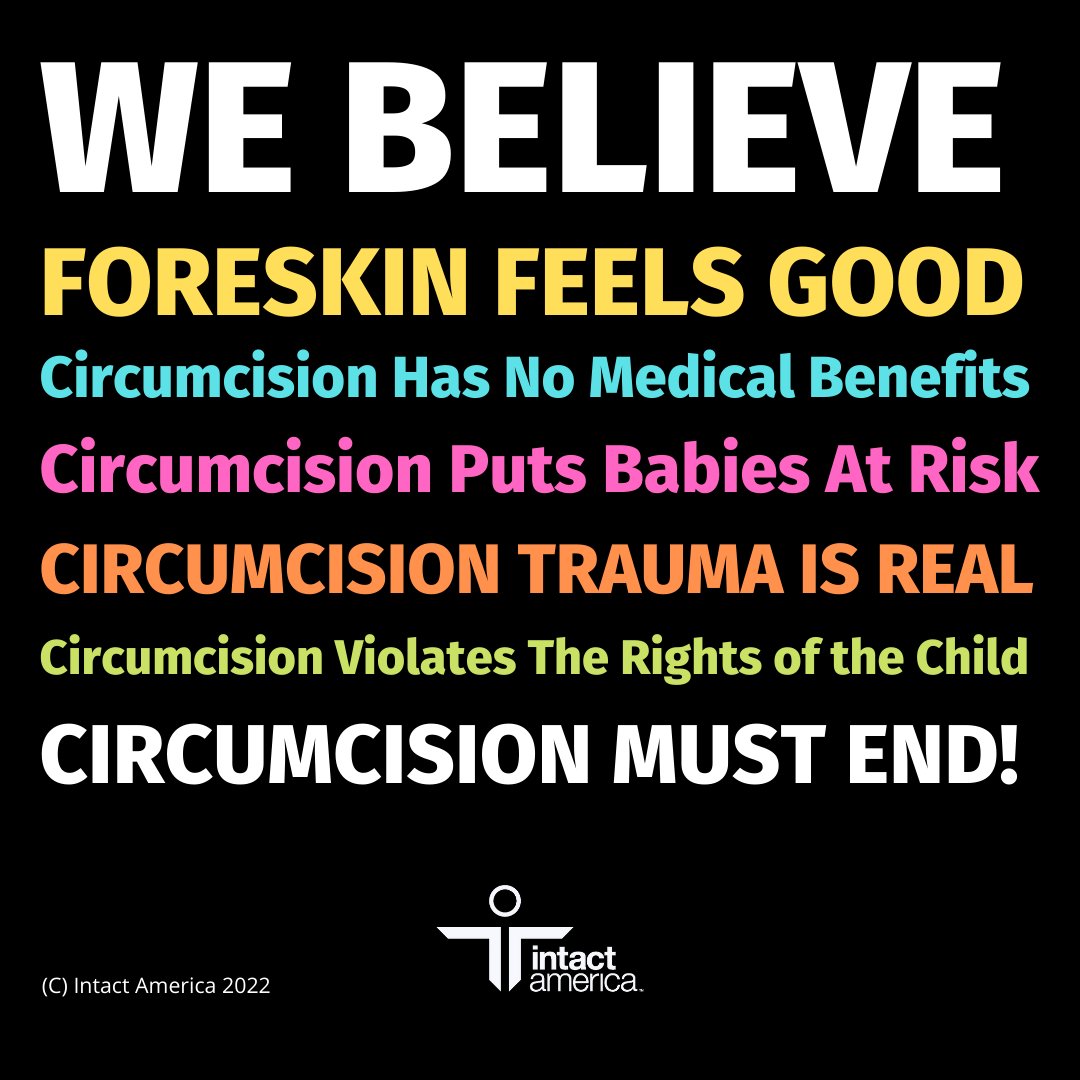 intactamerica's tweet photo. Here’s a yard sign we'd like to see! Please RT! #circumcision #webelieve #circumcisioniswrong https://t.co/JJdf4qx630