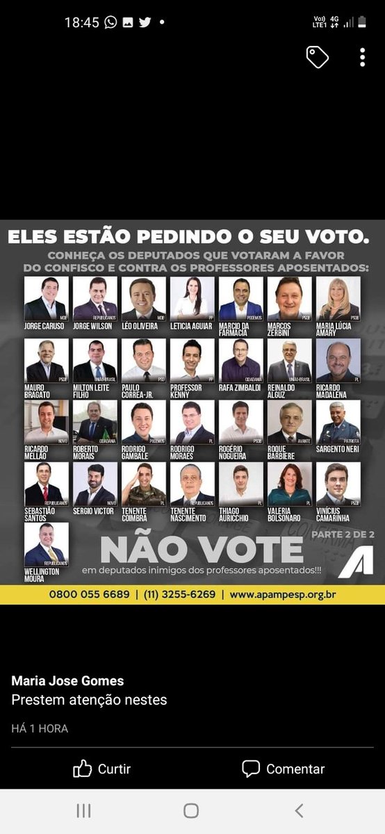 NJSC13's tweet photo. #TarcisioGovernadorSP
É um ABSURDO ! Estarmos há mais de DOIS ANOS com aposentadoria “confiscada” e #RodrigoGarciaPiorVia
despreza os idosos SP
#ForaCarlaoPignatari "vendido" ao #Doria ñ PAUTA #PDL22/20 #AssembleiaSP Aprovem PDL 22/20
#RodrigoGarciaRuim
#CaueMacrisNuncaMais https://t.co/Ix3zcymZhm