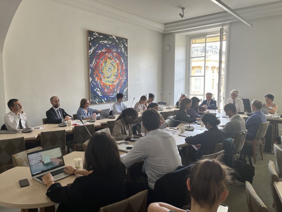 LePFVT's tweet image. Séminaire de restitution du @WUF_UNHabitat de Katowice à l’#assemblée avec @hub_laferriere #PhLacoste Europe coopérations bilatérales et multilatérales à l’agenda à travers les témoignages