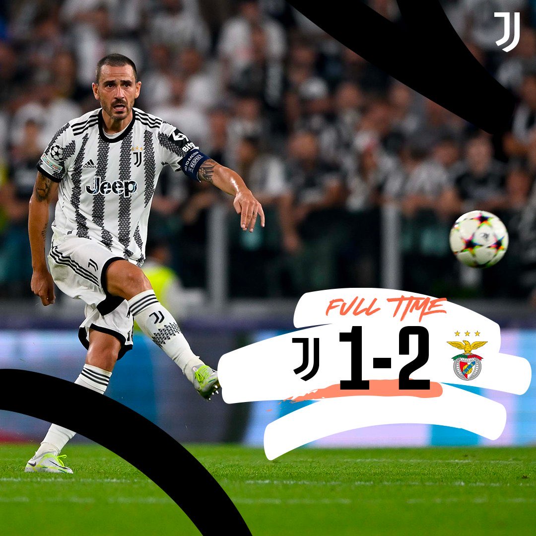juventusfcid's tweet photo. FT | ⌛️ | Waktu penuh di Allianz.

#JUVBEN #UCL https://t.co/gGn0q1IKAr