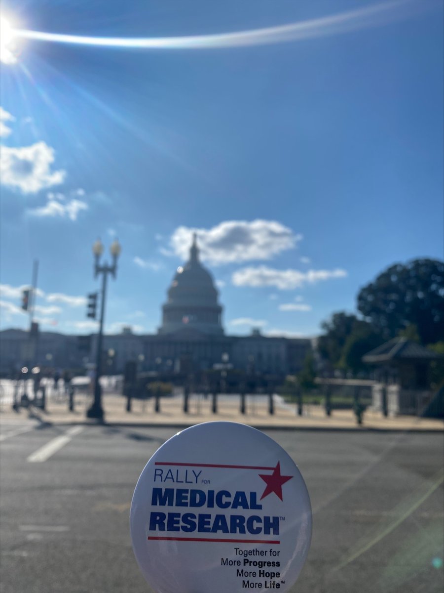 GeneticsSociety's tweet photo. Thank you to @AACR for leading another successful @RallyForNIH event on its 10th anniversary! 

We were excited to participate alongside our ASHG advocates and help raise awareness about the importance of continued investment in medical research. #RallyMedRes #FundNIH https://t.co/btx1H2nEHg