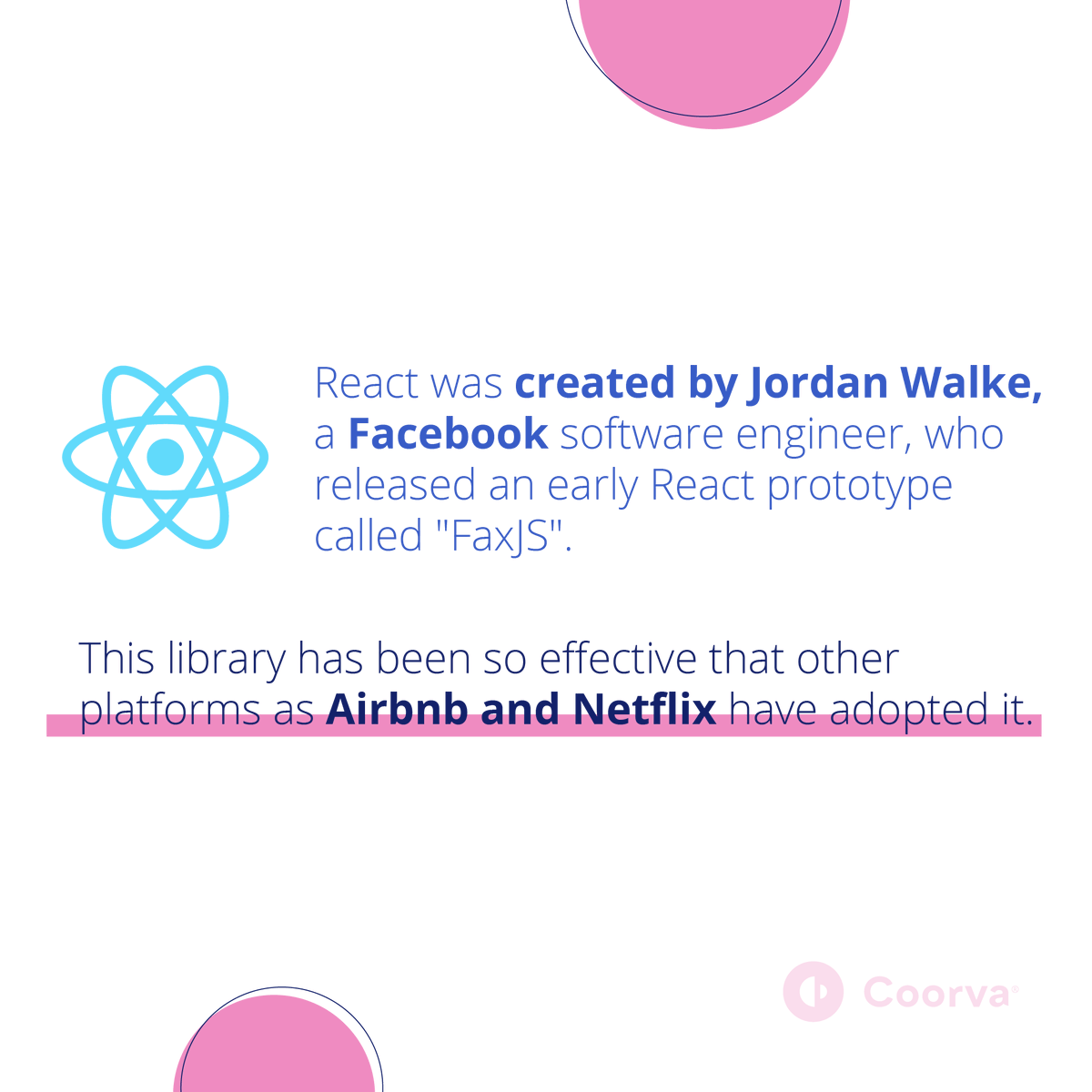 coorva_llc's tweet photo. We speak your language 😎

#Appdevelopment #coding #DEVCommunity #technology #webdevelopment #react #reactnode #reactdeveloper #reactjs #reactnative https://t.co/duLm2ckwQH
