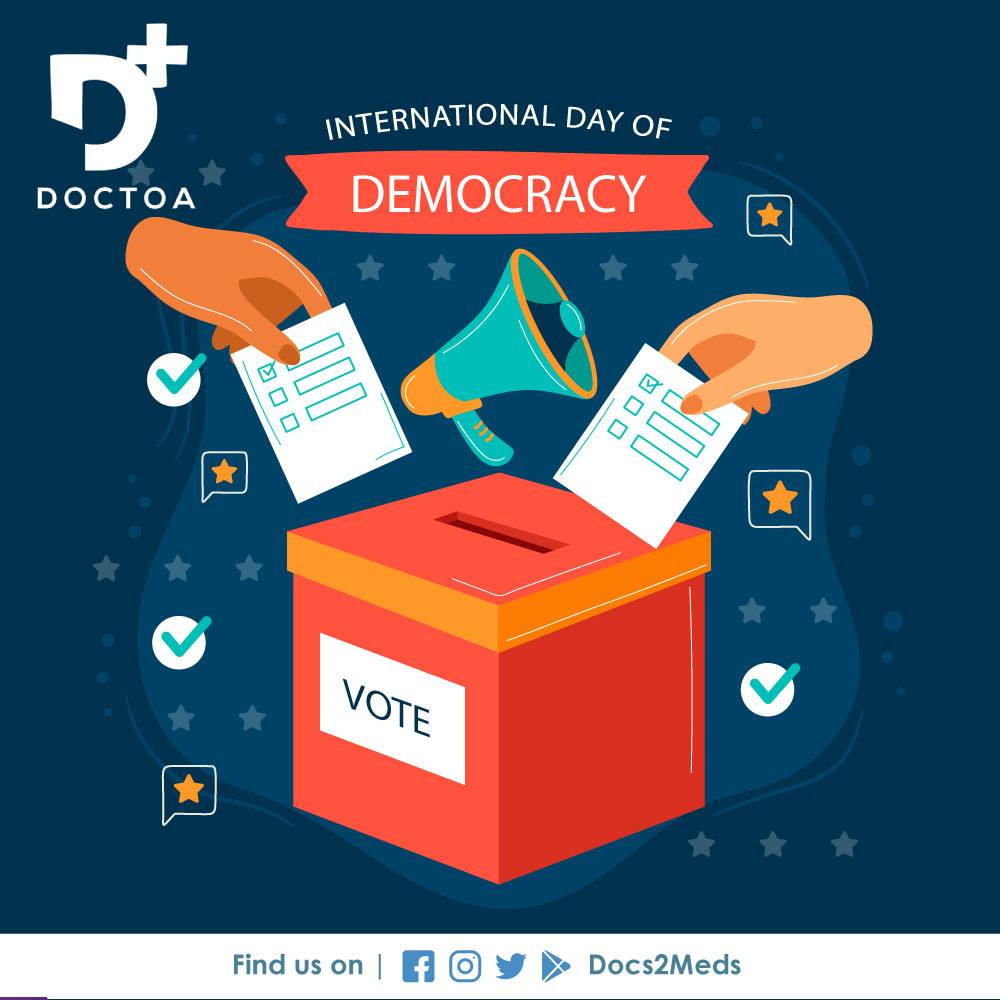 docs2meds's tweet image. Happy International Day Of Democracy!

#democracy