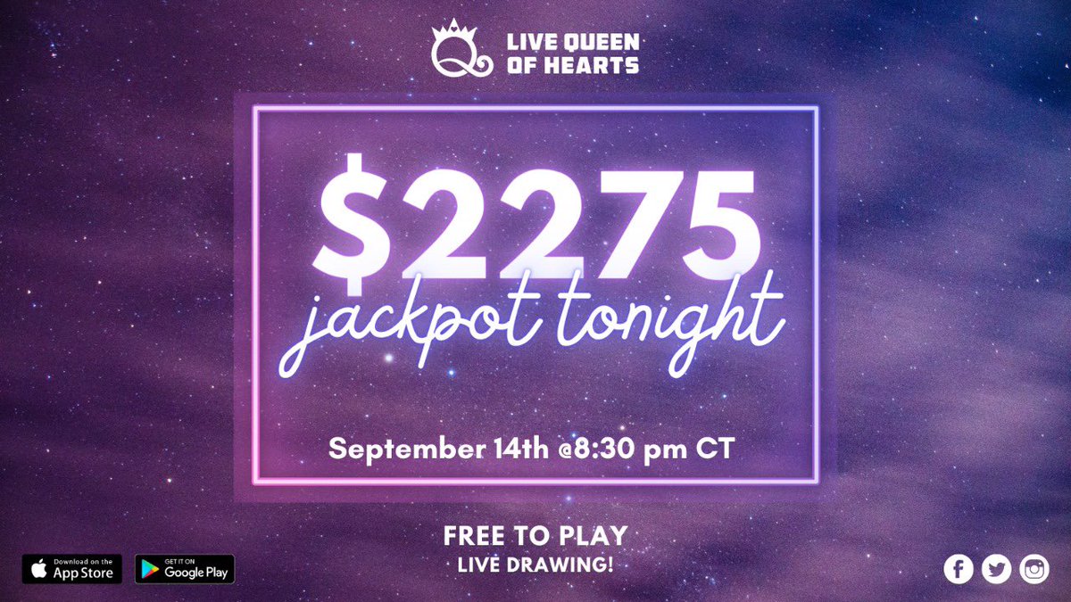 LQOHAPP's tweet photo. Play for free! #giveawaycontest #giveaway #livestream #livequeenofhearts #queenofhearts #dontmissout #hotapp #hugejackpot #freetoplay #newfeatures #new https://t.co/VMVsgRnxkj