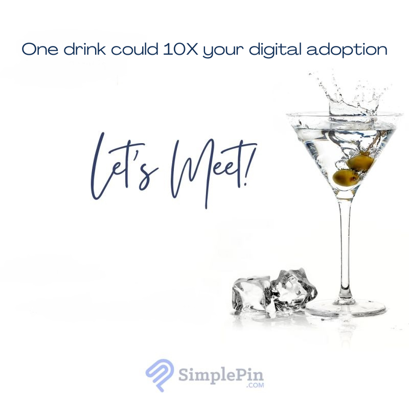 SimplePinHQ's tweet photo. SimplePin is headed to Insurtech Connect in Vegas next week. 10 minutes, or a martini, will show you how to 10X your digital adoption, grow cash flow &amp; revenue, and improve DSO and customer retention. Let’s meet. #insurance #insurancepayments #fintech #Insurtech #insurtechconnect https://t.co/sSopK1uIfZ