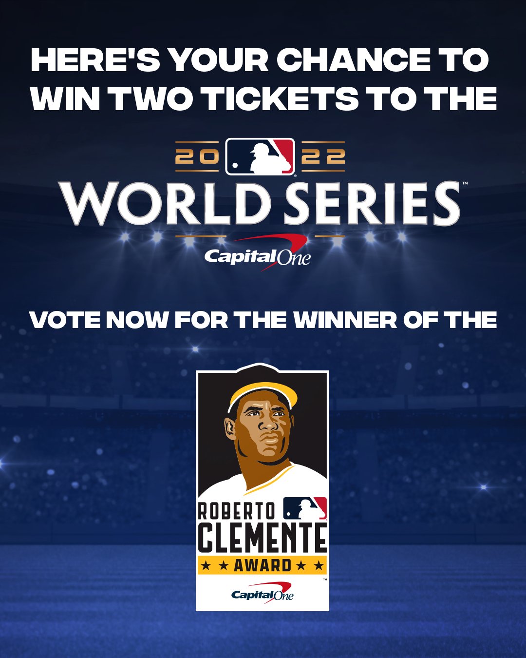 MLB on Twitter "Vote for the 2022 Roberto Clemente Award winner and