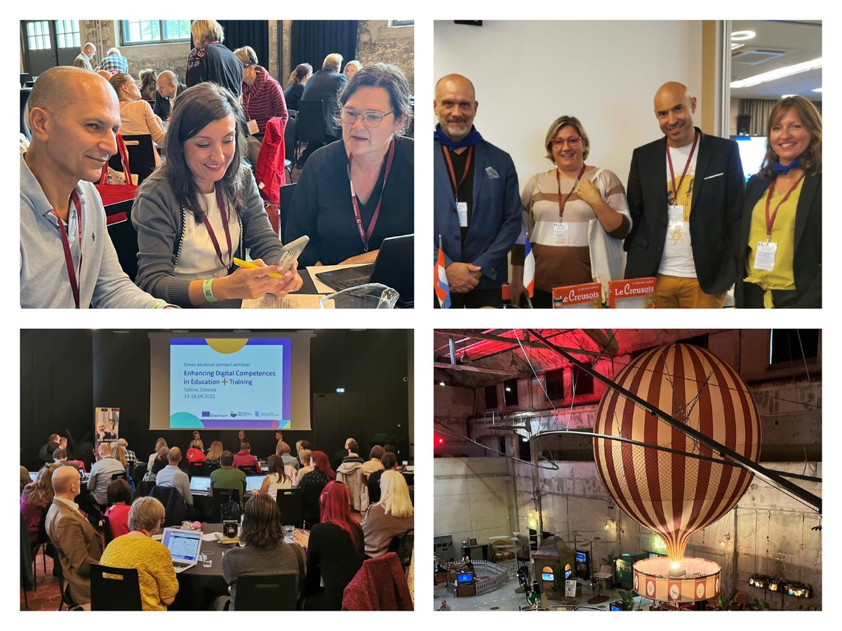 Séminaire Erasmus+ « enhancing digital compétences in Education + Training » à Tallinn 🇪🇪 en Estonie.
Les 70 participants du séminaire sont issus de 20 pays européens #erasmusplus