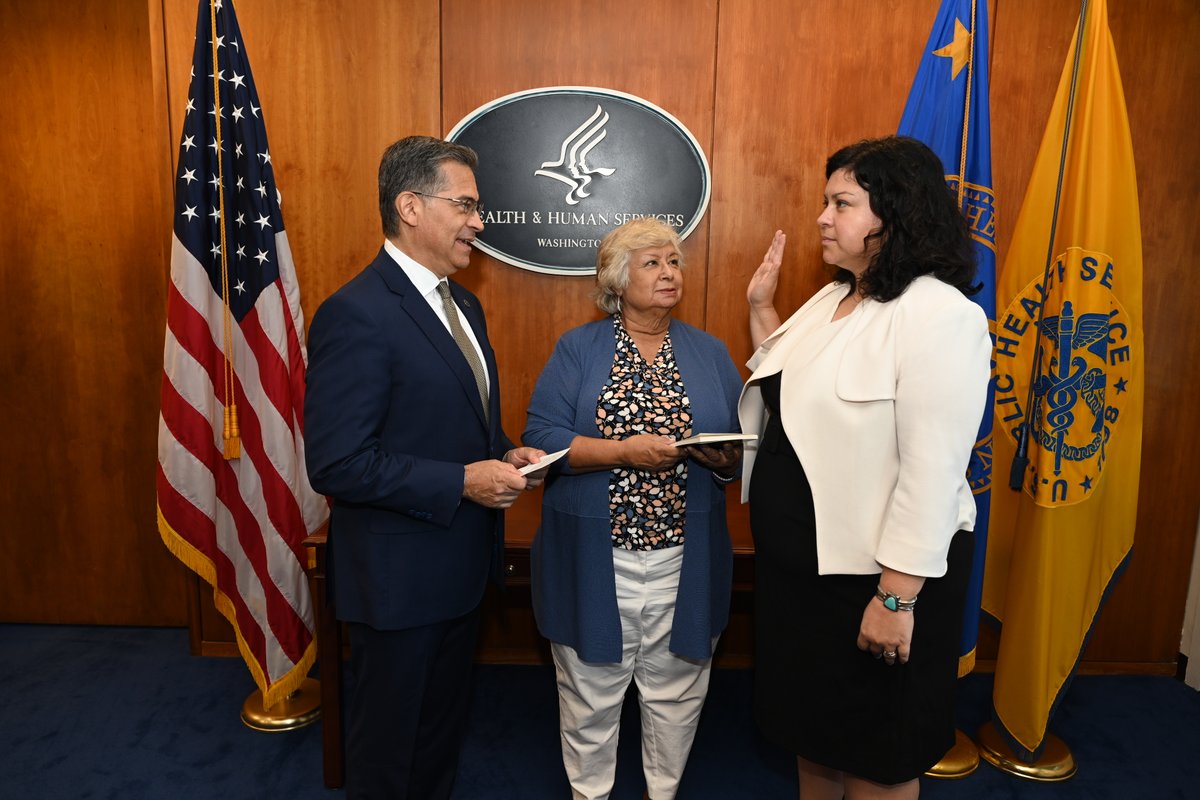 Pleased to formally welcome Melanie Fontes Rainer as Director of the Office for Civil Rights (OCR). As one of my longtime senior aides, I can say with certainty that Melanie will vigorously protect and enforce the health care and civil rights of Americans across the country.