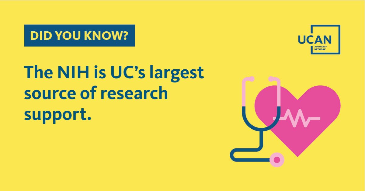 The <a href="/UofCalifornia/">University of California</a>’s partnership with the <a href="/NIH/">NIH</a> enables us to conduct world-class research, advance science, and save lives. Thank you, #NIH, for investing in research breakthroughs that are transforming the world for the better. #UCinDC #RallyMedRes