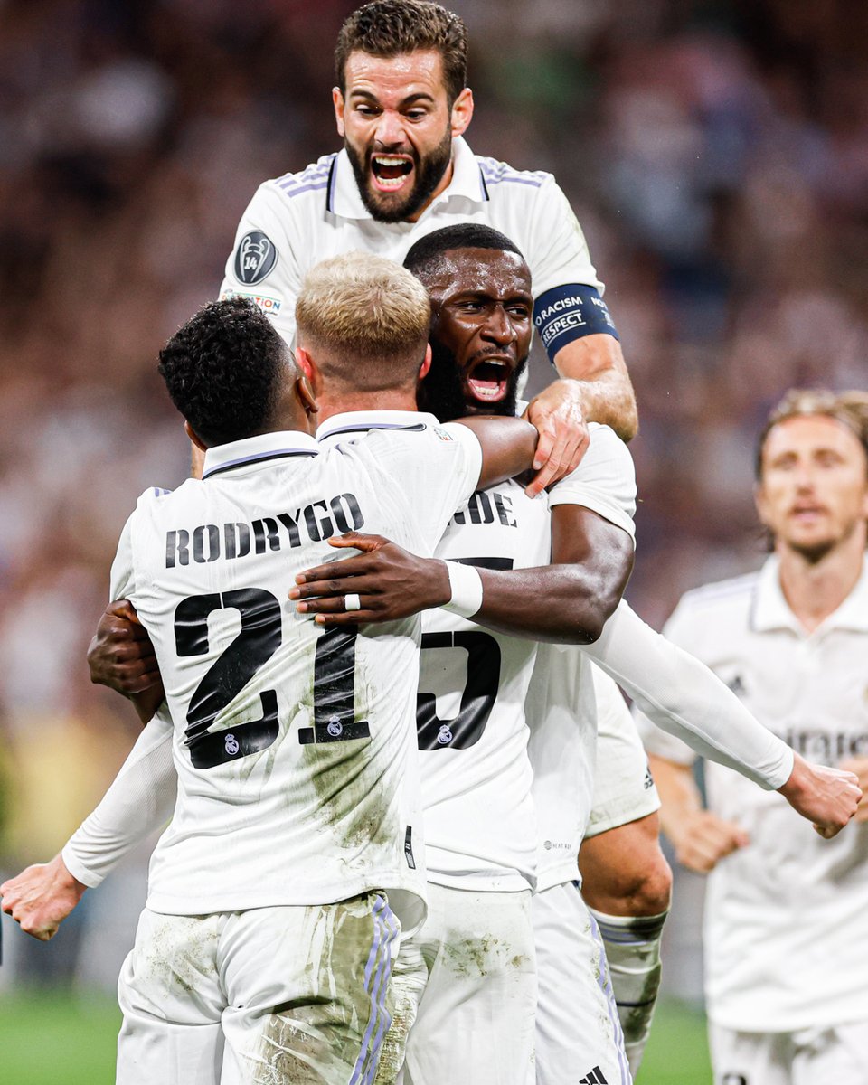 realmadrid's tweet photo. 🤍 HALA MADRID Y NADA MÁS 🤍
#UCL https://t.co/bitujGEe8Q