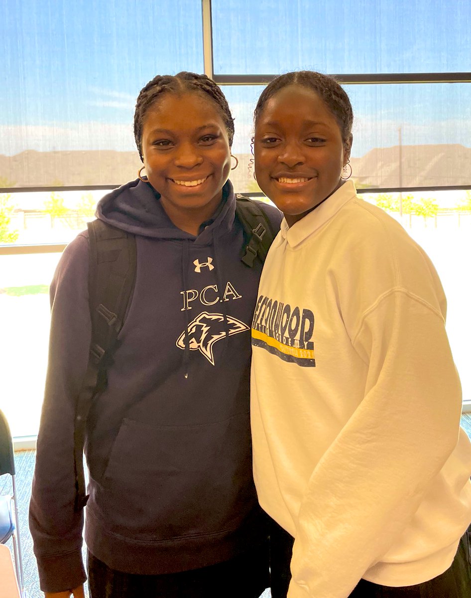 🚨COLLEGE COACHES🚨<a href="/autmn_smith2024/">autumn smith</a> &amp; Taylor Cook killed it last night going 1-0 in district against a tough BL team. They battled to 5, then they were practicing with us at 7:45am and getting college looks. They’re #AmazingDualSport athletes who could play VB or BB! <a href="/RecruitPCA/">RecruitPrestonwoodAthletics</a>