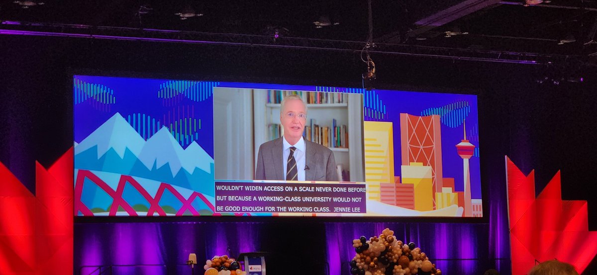 nchadeea's tweet photo. Asa Briggs Lecture
Prof Tim Blackman, Vice Chancellor - Open University, UK
#PCF10 #athabascaU #OUUK #COL https://t.co/uE8730407o