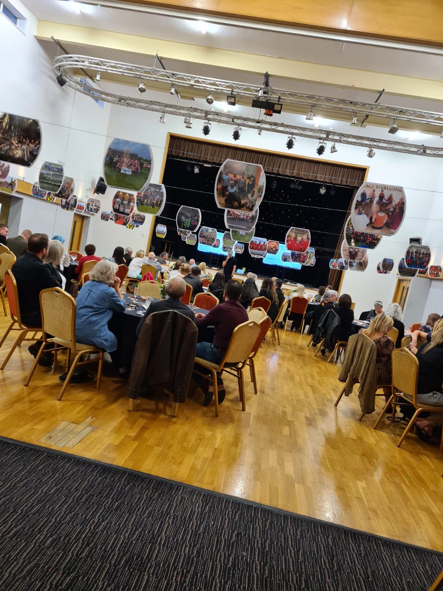 Really proud of <a href="/phill_holden/">Phill Holden</a> and the @Rltrust team tonight. That's how you do a community sports awards. Different. Informal. Engaging. Learning. Connecting. Celebrating. #Rossendale